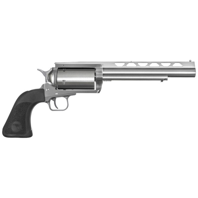 Magnum Research BFR45LC4106 BFR SAO 45 Colt (LC) or 410 Gauge, 7.50" Vent Rib Barrel, 6rd Cylinder, Brushed Stainless Steel, Black Hogue Rubber Grip