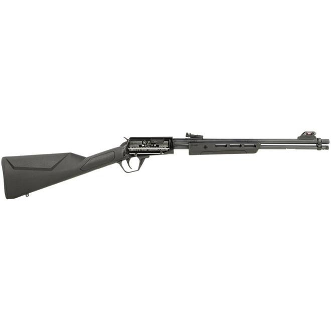 Rossi RP22181SYEN07 Gallery Full Size 22LR 15+1, 18" Polished Black Steel Barrel, Polished Black w/Engraving Steel Receiver, Black Fixed Stock, Right Hand