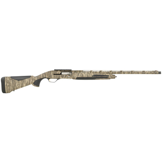 Browning 011748205 Maxus II All-Purpose Hunter 12 Gauge 3.5" 4+1 (2.75") 26" Barrel, Mossy Oak Bottomland, Synthetic Stock with SoftFlex Cheek Pad, HiViz Magnetic Combo Sight, 4 Chokes Included