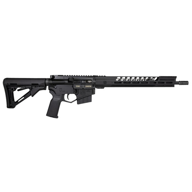 Diamondback DB1731T001 DB15 350 Legend 5+1/10+1 16" Nitride Treated Threaded Barrel w/Compensator, A3 Flattop Upper/DB-15 Black Gold Lower, 15" M-LOK Handguard, Magpul CTR Stock, MOE K2 Grip