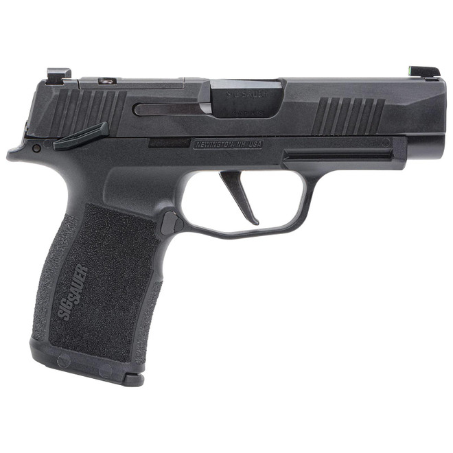 Sig Sauer 365XL9BXR3PMS10 P365XL *MA Compliant 9mm Luger 10+1 3.70" Black Barrel, Black Nitron Optic Ready/Serrated SS Slide, Black SS Frame w/Beavertail & Black Polymer Grips