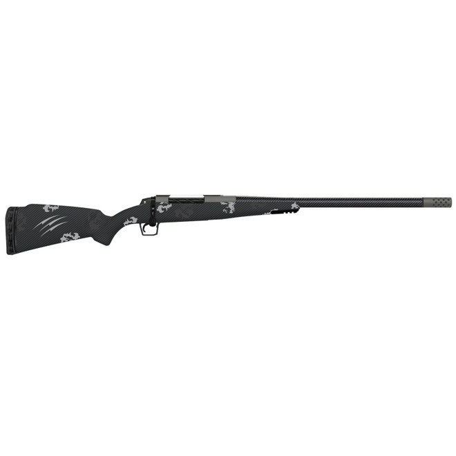 Fierce Firearms ROG7RM24GP Carbon Rogue 7mm Rem Mag 3+1 24" Carbon Fiber Barrel, Glacier Cerakote Steel Rec, Phantom Camo Rogue Stock