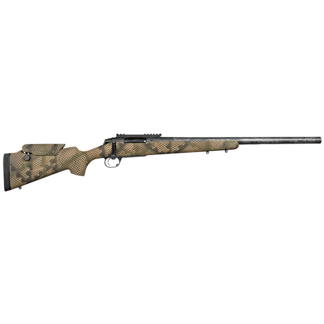 Proof Research 135785 Tundra TI 6.5 Creedmoor 4+1 22" Threaded Carbon Fiber Wrapped, Black Titanium Action, TFDE Fixed w/Adjustable Cheek Rest Stock, TriggerTech Trigger