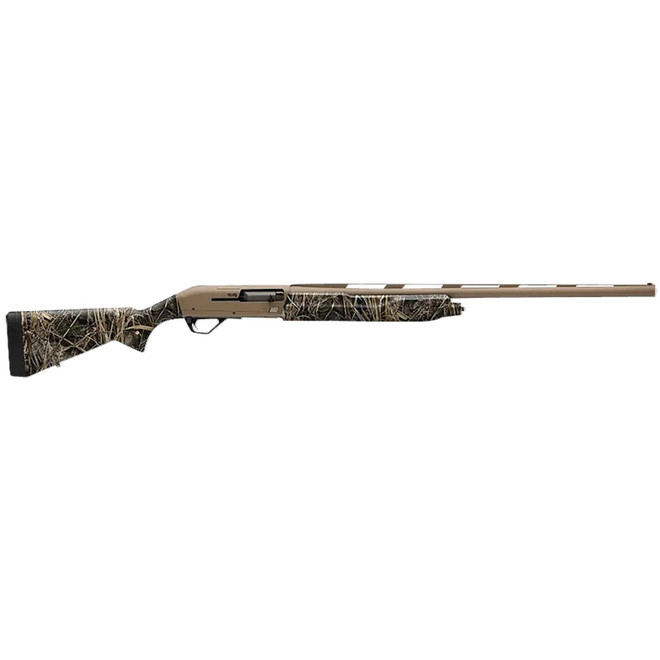 Winchester Repeating Arms 511304291 SX4 Hybrid Hunter 12 Gauge 3.5" 4+1 (2.75") 26", FDE Cerakote Barrel/Rec, Realtree Max-7 Furniture, TruGlo Fiber Optic Sight