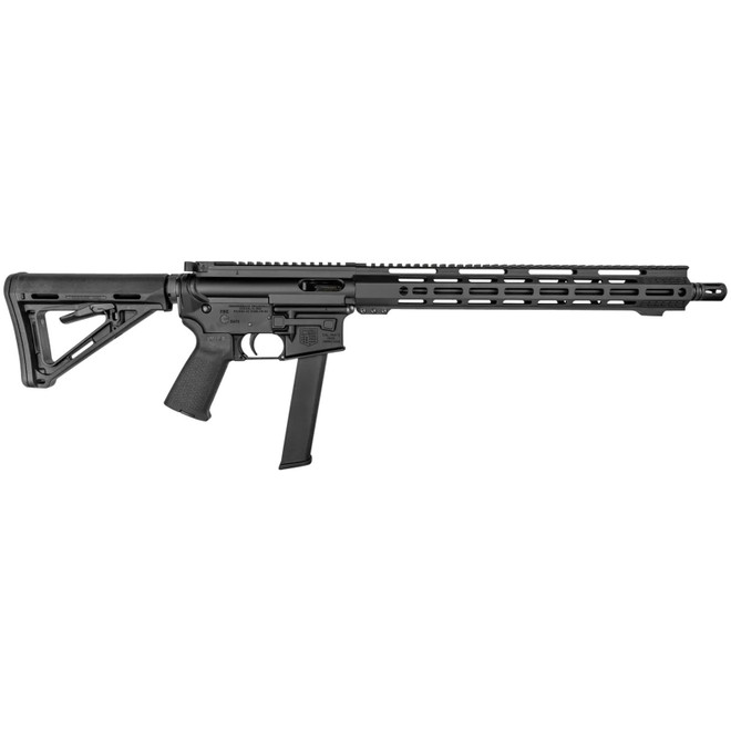 Diamondback DB1418P001 DB15 9mm Luger 32+1 16", Black, Carbon Lower, Magpul MOE Stock, Magpul K2 Grip, Flash Hider