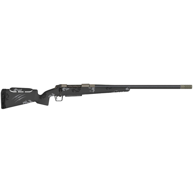 Fierce Firearms FCTRXP7PRC24TP CT Rival XP 7mm PRC 3+1 24" Carbon Fiber C3 Carbon Fiber Steel Barrel, Tungsten Cerakote Titanium Receiver, C3 w/Adj Cheek Piece Phantom Camo Carbon Fiber Stock