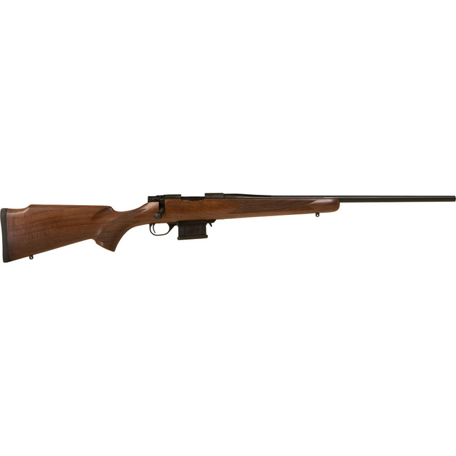 Howa HWH6ARC M1500 Mini Hunter 6mm ARC 5+1 22" Black Threaded Barrel, Black Drilled & Tapped Steel Receiver, Walnut Fixed Stock, Right Hand