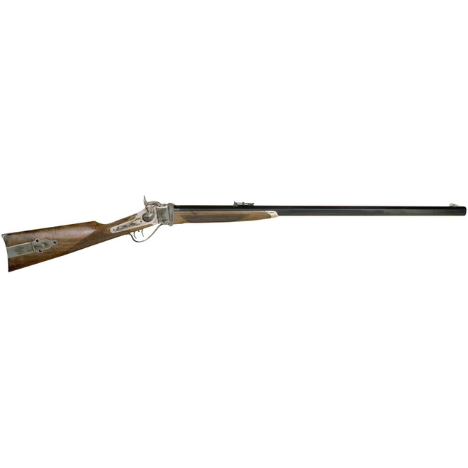 Cimarron AS200 1874 Rifle From Down Under II 45-70 Gov 1rd 34" Blued Octagon Barrel, Color Case Hardened Stainless Steel Receiver, Walnut Fixed Stock, Right Hand