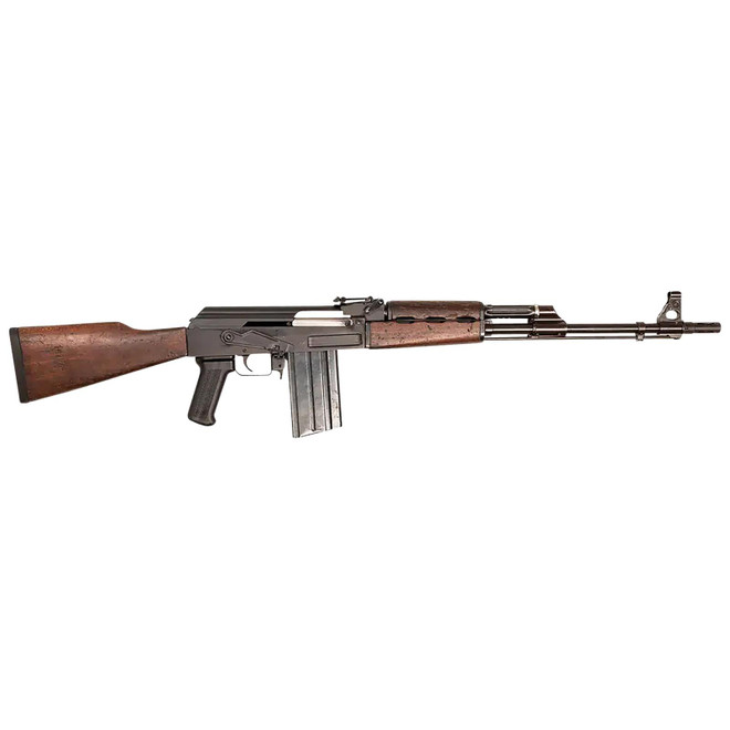 Riley Defense Inc RAK308 RAK 308 Win 20+1 19.65" Blued Threaded Barrel & Receiver, Fixed Wood Stock, Wood Handguard, Black Polymer Grip, Bayonet Lug