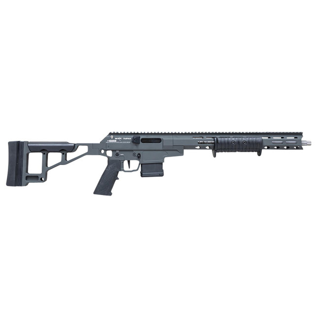 Citadel CITTPN223GRY Taipan X Pump Action 223 Wylde 10+1 16.50" Stainless Threaded, Dark Gray, M-Lok Handguard, Chassis with Skeletonized Stock, A2 Style Grip, Flat-Face Trigger