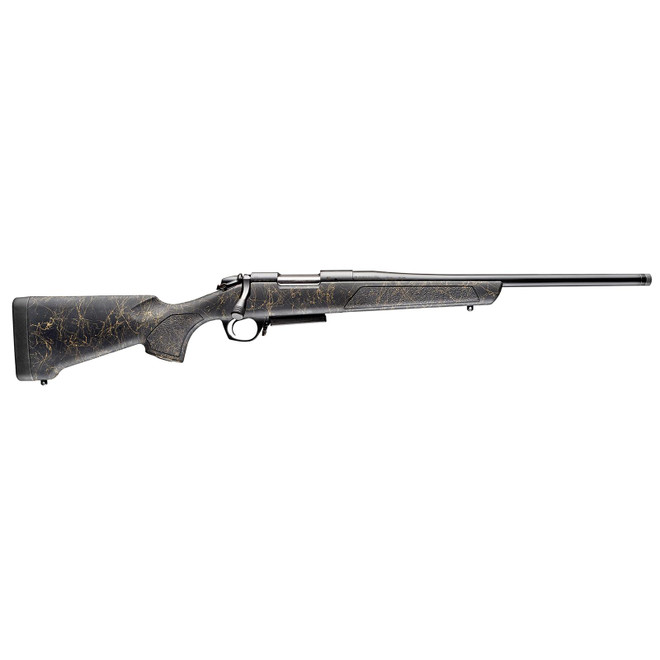 Bergara Rifles B14S904 B-14 Stoke 22-250 Rem 4+1, 20" Graphite Black Cerakote #4.5 Contour Threaded Barrel, Graphite Black Cerakote Steel Receiver, Black Webbed Tan Fixed w/SoftTouch Synthetic Stock