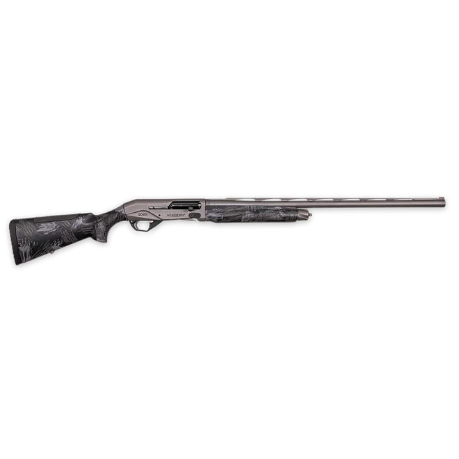 Weatherby XST1228MAG Sorix Full Size 12 Gauge Semi-Auto 3" 2+1 28" Gray Cerakote Vent Rib Barrel & Drilled & Tapped Steel Receiver, Storm Camo Synthetic Stock w/Adj Shim, Ambidextrous
