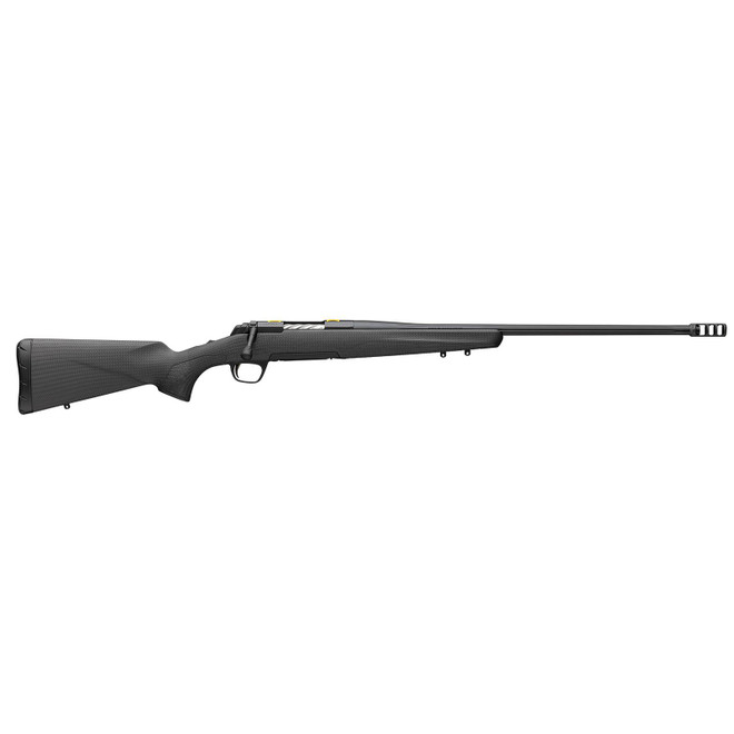 Browning 035602299 X-Bolt Pro Full Size 6.8 Western 3+1 24" Matte Blued Fluted Sporter SR Barrel, Blued Drilled & Tapped/X-Lock Mount Steel Receiver, Black Fixed Synthetic Stock