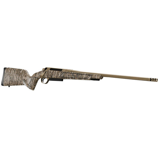 Christensen Arms 8011501800 Evoke Full Size 30-06 Springfield 4+1 22" Flat Dark Earth Cerakote #4 Contour Threaded Barrel, Mossy Oak Bottomland Fixed Hybrid Hunter w/Picatinny Rail Synthetic Stock