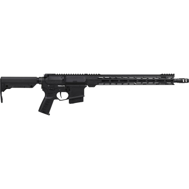 CMMG 28A670CAB Resolute MK4 22 ARC Black Nitride Threaded Barrel, Black Armor Cerakote Picatinny Rail Aluminum Receiver, M-LOK Handguard, Black Synthetic CMMG 6 Position RipStock, Black Polymer Grip