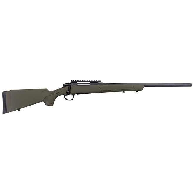 CVA CR3903G Cascade 308 Win 4+1 22" Black Cerakote Steel Threaded Barrel, Black Cerakote Receiver, OD Green Synthetic Stock