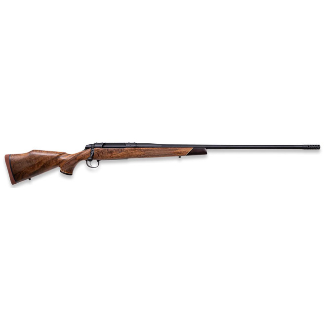 Weatherby 3WASD7MMPR6B 307 Adventure SD Full Size 7mm PRC 3+1 26" Black Cerakote Fluted Threaded Barrel, Graphite Black Cerakote Drilled & Tapped Stainless Steel Receiver, Fixed Walnut Stock