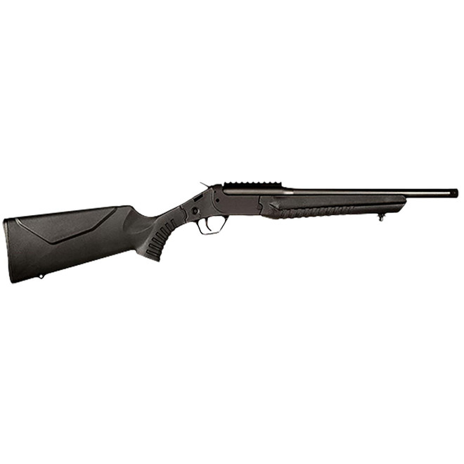 Rossi LWC86OBBK LWC 8.6 Blackout 1rd 16.50" Black Oxide Threaded Barrel, Black Picatinny Rail Steel Receiver, Black Fixed Synthetic Stock