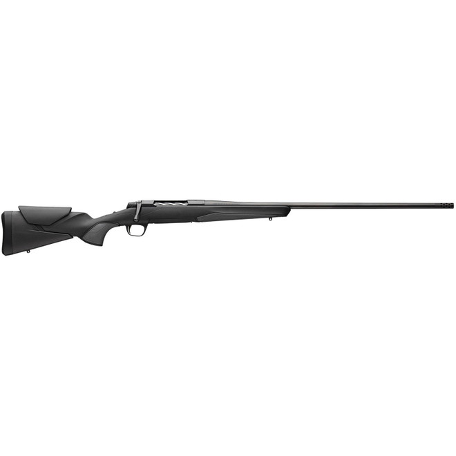 Browning 036003211 X-Bolt 2 Hunter Full Size 243 Win 4+1 22" Matte Black Threaded Sporter Barrel, Matte Black Drilled & Tapped Steel Receiver, Black Adjustable Vari-Tech w/Grip Module Synthetic Stock
