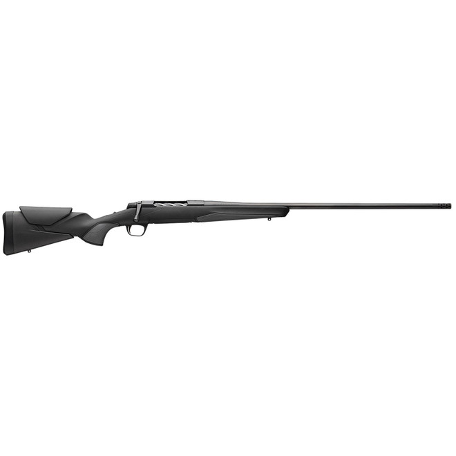 Browning 036031299 X-Bolt 2 Micro Full Size 6.8 Western 3+1 22" Matte Blued threaded Sporter Barrel, Matte Blued Drilled & Tapped Steel Receiver, Adjustable Vari-Tech Black Synthetic Stock