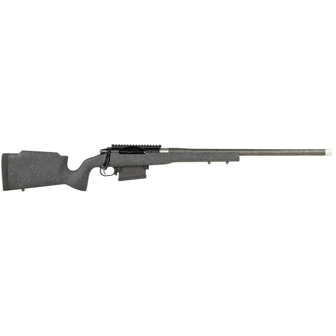 Proof Research 137918 Elevation MTR 2.0 300 Win Mag 22" Carbon Fiber Wrapped Match Grade Threaded Barrel, Black Cerakote Picatinny Rail Steel Receiver, Fixed Proof Black Granite Carbon Fiber Stock