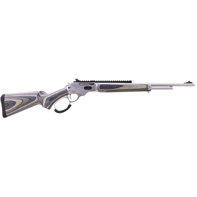 Rossi 950357189LW R95 357 Mag 8+1 18" Matte Stainless Threaded Barrel, Stainless Polished Stainless Steel Receiver, Fixed Laminate Stock