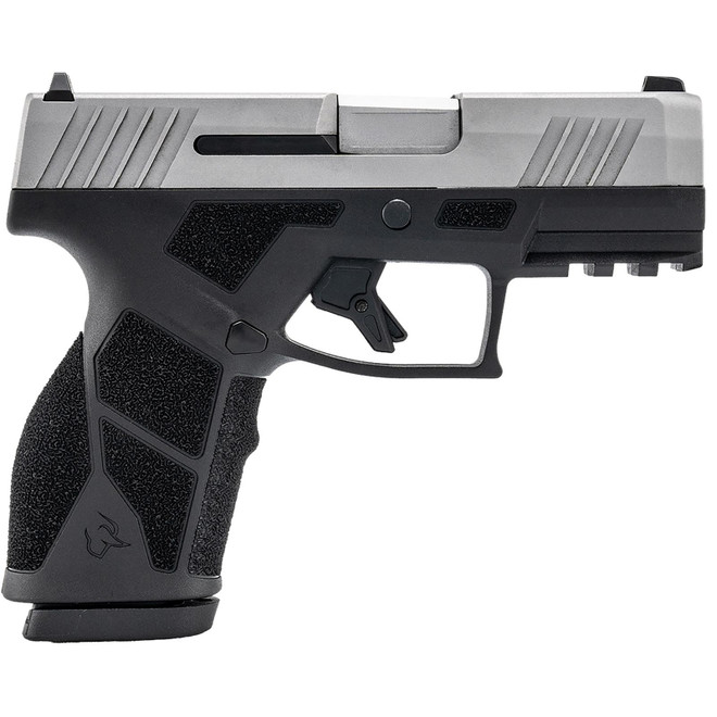 Taurus 1-GX2939 GX2 9mm Luger 13+1 3.37" Matte Stainless Steel Barrel, Matte Serrated Stainless Steel Slide, Matte Black Polymer Frame w/Picatinny Rail, Polymer Grip
