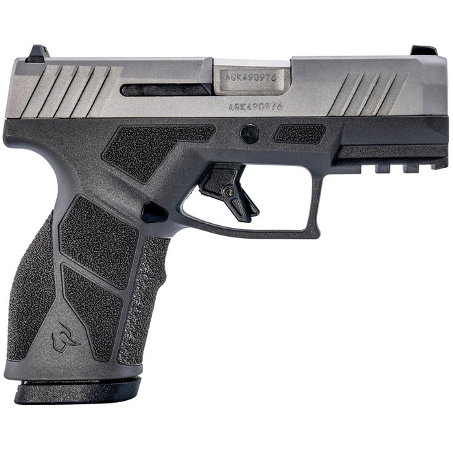 Taurus 1-GX2939G GX2 9mm Luger 13+1 3.37" Matte Stainless Steel Barrel, Matte Serrated Stainless Steel Slide, Matte Gray Polymer Frame w/Picatinny Rail, Polymer Grip