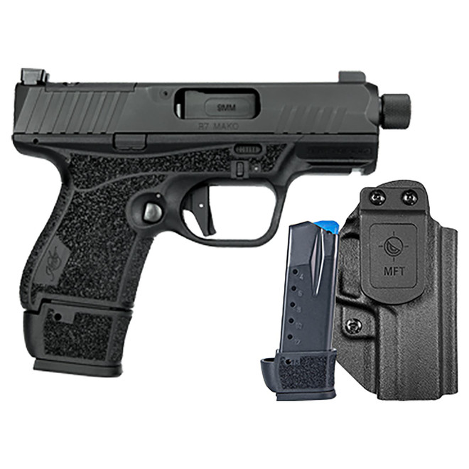 Kimber Mfg.,inc 3800033 R7 Mako TSF OR 9mm 15+1 3.92" FNC Stainless Steel Slide Molded Stippling Holosun HS 407K