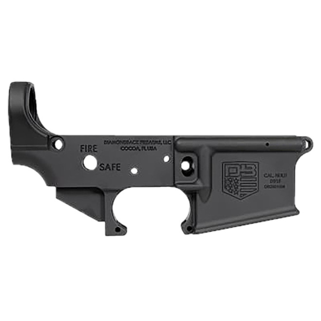 Diamondback DB2210R001 DB15 Lower Receiver Multi 7075-T6 Aluminum Black