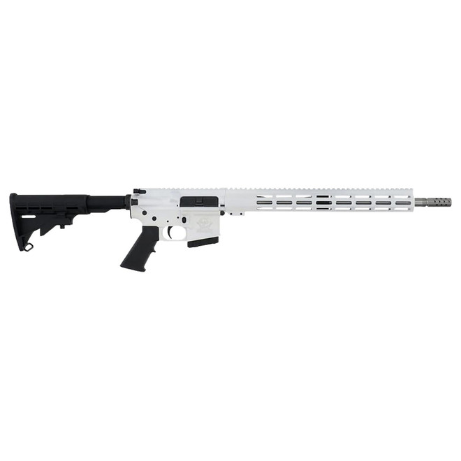 Great Lakes Firearms GL15350SSWHT16 GLFA 350 Legend 5+1 18" Stainless Threaded Barrel, White Cerakote Picatinny Rail Aluminum Receiver, M-LOK Handguard Black Synthetic Stock, Mil-spec Polymer Grip