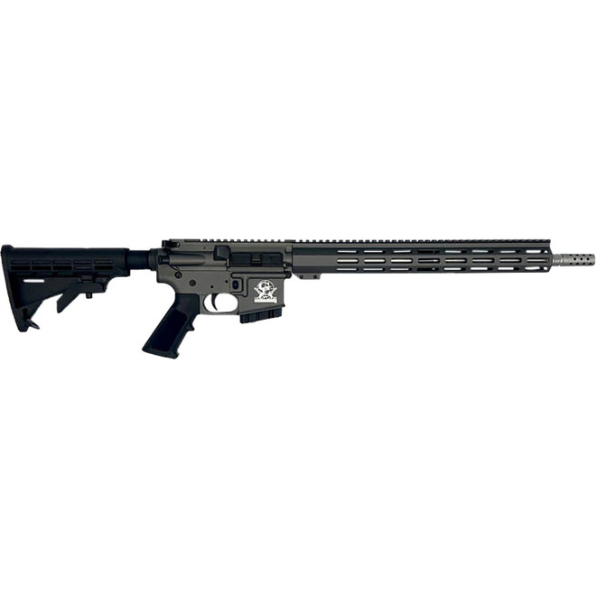Great Lakes Firearms GL15400SSTNG AR-15 400 Legend 5+1 16" Stainless Threaded Barrel, Tungsten Cerakote Picatinny Rail Aluminum Receiver, Adjustable Black Synthetic Stock, Mil-spec Polymer Grip