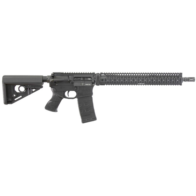Larue Tactical LT1555616QUAD LT15 Quad Rail 5.56 30+1 16" Stealth Barrel Black Right Hand