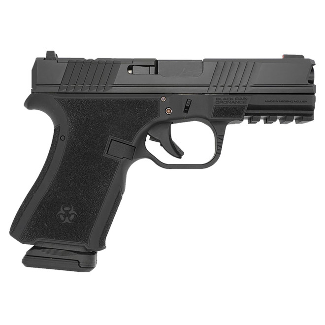 Black Rain Ordnance FL9MMBLK Compact Frame 9mm 15+1 4" Stainless Steel Slide