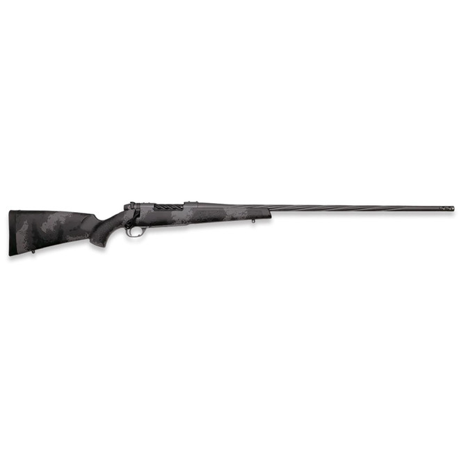 Weatherby MLW01N240WR6B Mark V Live Wild 240 Wthby Mag 4+1 24" Carbon Gray Cerakote Fluted Threaded Barrel, Drilled & Tapped Steel Receiver, Fixed Black & Gray Accents Polymer Stock, Right Hand