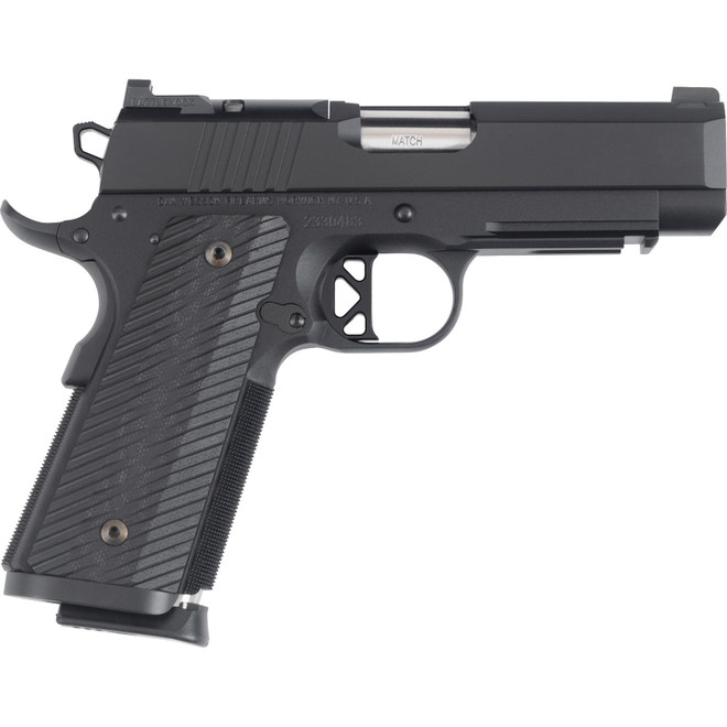 Dan Wesson 017979mm Luger 10+1 4" Stainless Black G10 Grip