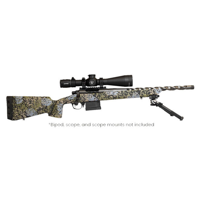 Horizon Firearms RF006P221816T12 Vandal X 22 Creedmoor 18" Black Fluted Threaded Barrel, Drilled & Tapped Receiver, Iota EKO X Carbon Fiber Stock