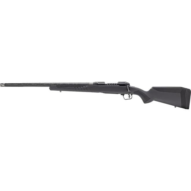 Savage Arms 58322 110 UltraLite 7mm BC 4+1 20" Carbon Fiber Threaded Barrel, Black Melonite Drilled & Tapped Stainless Steel Receiver, Adj AccuStock Gray Synthetic Stock, Left Hand