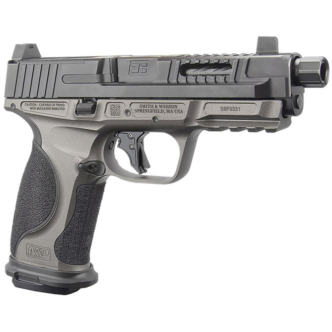 Ed Brown MPMETALF1 9mm 17+1/19+1 4.65" Black Nitride Slide/Barrel Tungsten Gray Cerakote Frame