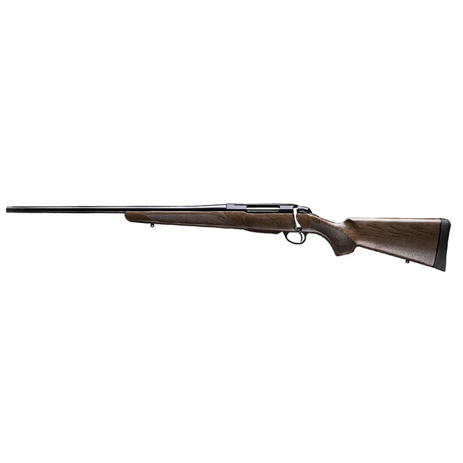Tikka JRTXA41520MT T3x Hunter Full Size 243 Win 3+1 20" Matte Blued Threaded Barrel, Blued Drilled & Tapped Steel Receiver, Fixed Oiled Walnut Stock, Left Hand