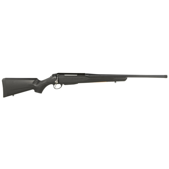 Tikka JRTXEC31520MT T3 Lite Compact 243 Win 3+1 20" Matte Blued Threaded Barrel, Blued Drilled & Tapped Steel Receiver, Fixed Black Synthetic Stock