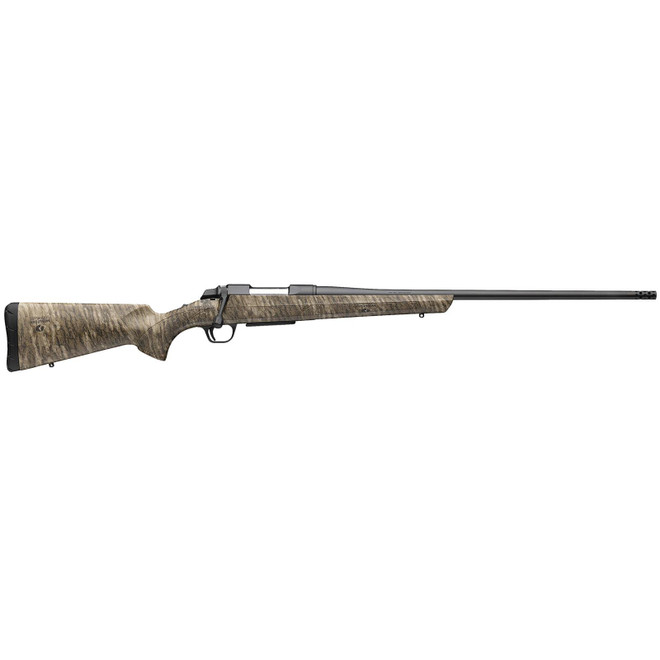Browning 035841226 AB3 30-06 Springfield 4+1 22" Matte Blued Threaded Sporter Barrel, Matte Blued Drilled & Tapped Steel Receiver, Fixed w/Textured Grip Panels Mossy Oak Bottomland Composite Stock