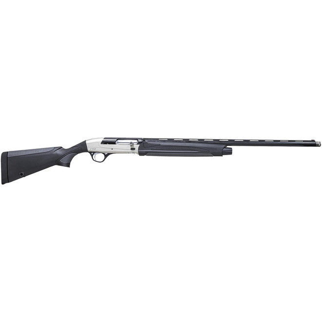 Pointer REXPFT12BS FT12 Field Trek Full Size 12 Gauge Semi-Auto 3" 5+1 28" Gray Cerakote Vent Rib Barrel, Gray Cerakote Aluminum Receiver, Fixed Black Synthetic Stock