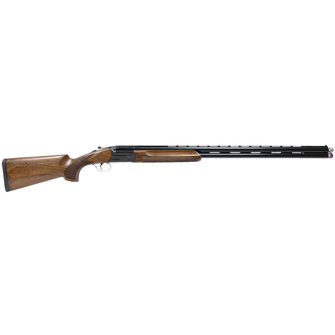 Fierce Firearms FA1230AC Alpha Full Size 12 Gauge Break Open 2rd 30" Black Satin Cerakote Over/Under Vent Rib Barrel, Black Cerakote Steel Receiver, Adj Comb Oiled Turkish Walnut Stock, Right Hand