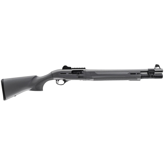 Beretta USA J131M2CTT187GR 1301 Tactical C Mod 2 12 Gauge Semi-Auto 3" 7+1 18.50" Chrome Lined Steel Barrel, Picatinny Rail Aluminum Receiver, Gray w/Aggressive Texture Gray Fixed Synthetic Stock