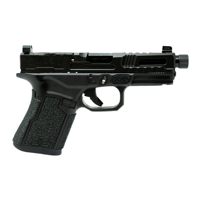 Faxon Firearms FX-19-HF-02 FX-19 Hellfire Gen 2 9mm Luger Black Threaded Barrel