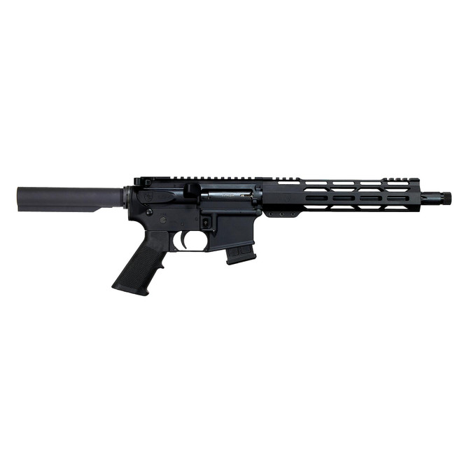 Alexander Arms PHI17NB Highlander 17 HMR 10+1 11" Black Fluted Threaded Barrel, Black Anodized Picatinny Rail Receiver, Black A2 Grip