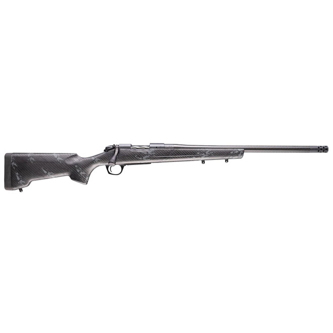 Bergara Rifles B14S1202CF B-14 Cima CF 6.5 Creedmoor 4+1 20" CURE Carbon Fiber Barrel, Sniper Gray Cerakote Receiver, RTM Sporter Carbon Fiber Stock