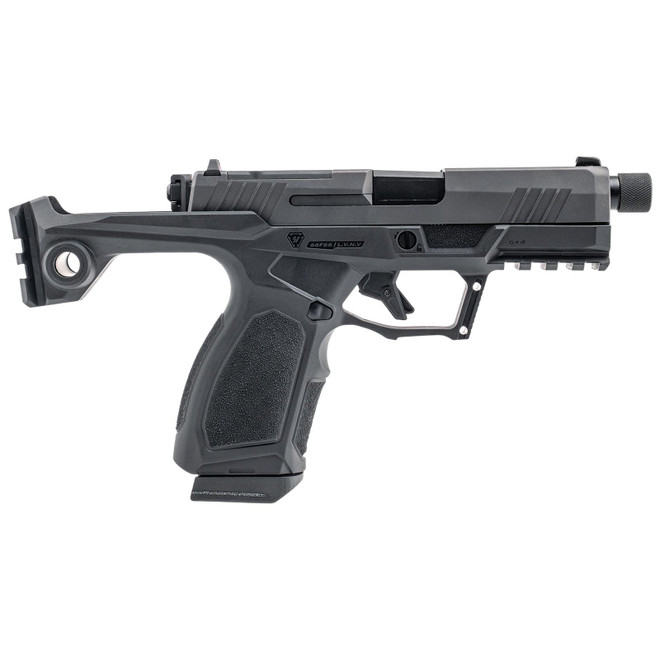 Taurus 1-GX4CRP941-SI GX4 Compact Frame 9mm Luger 15+1 3.70" Stainless Steel Barrel, Alloy Steel Optic Ready/Serrated Slide, Stainless Steel Frame