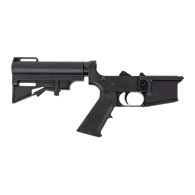 Dpms Panther Arms DP51655153122 Kitty Kat AR-15 Multi Caliber, Aluminum Black Hardcoat Anodize Receiver, DPMS CAR-15 Pistol Brace BlackA2 Grip
